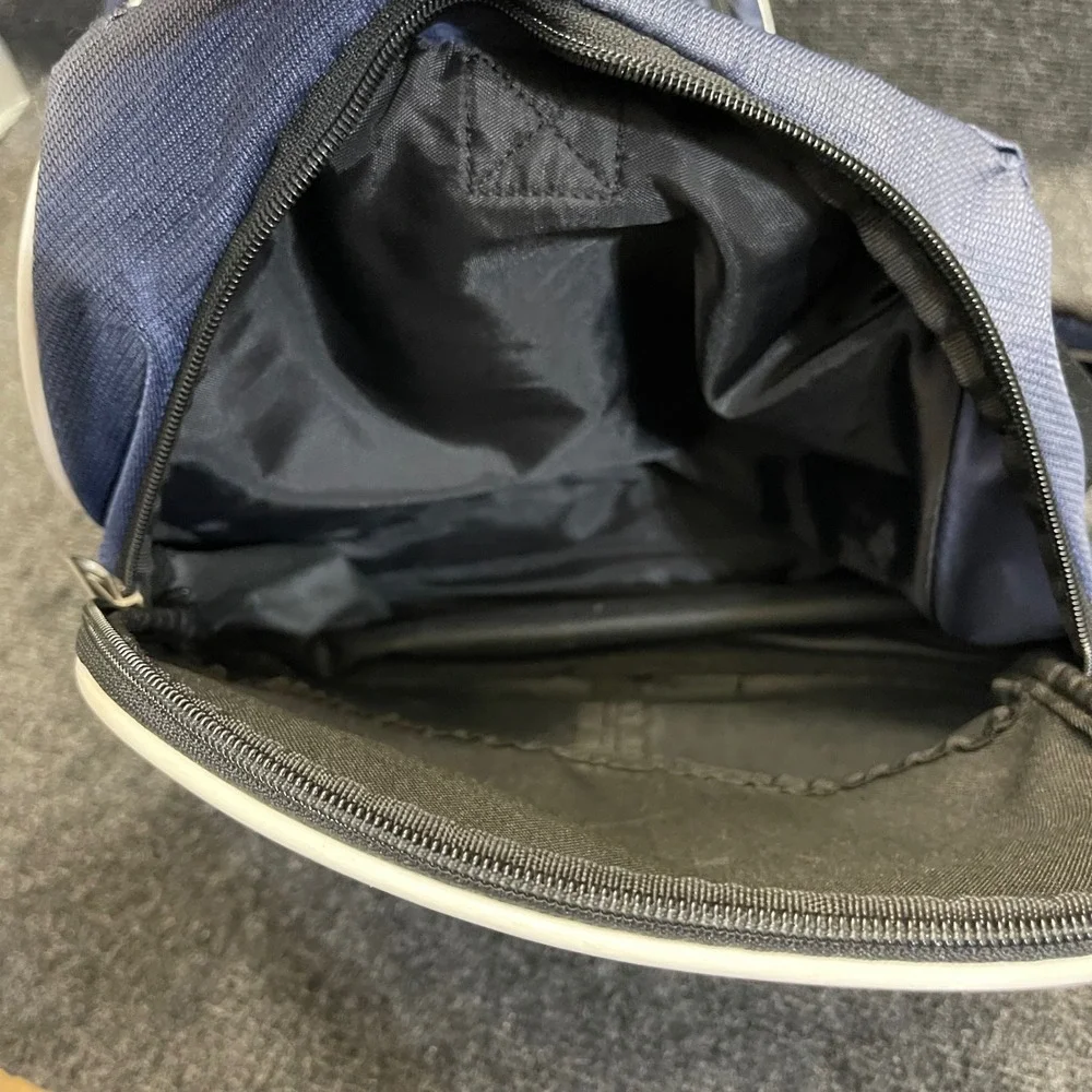 Nike BA2484-492 Navy/Black Brasilia 4 Medium‎ Duffel Workout Travel Gym Bag
